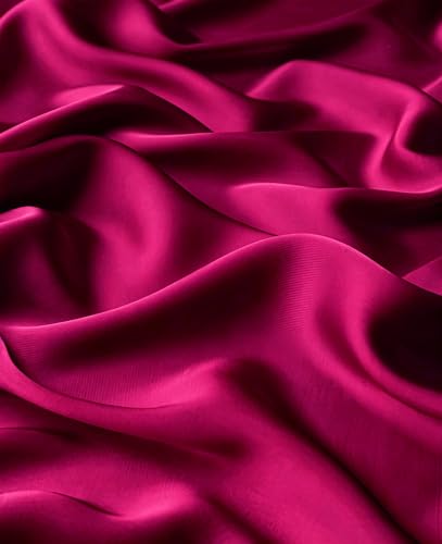 Lina & Lily Luxury Satin Hijab Head Scarf Shawl Wrap for Muslim Women Extra Long - color: Magenta