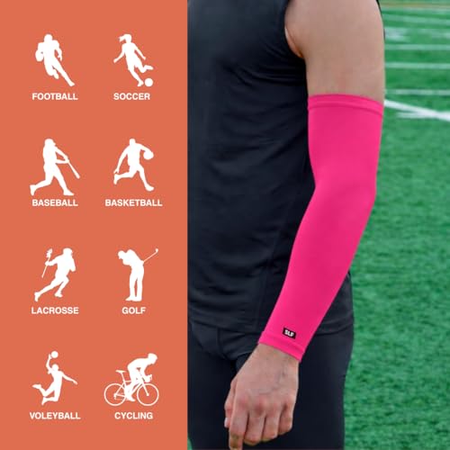 Solid Arm Sleeve - color: Hue Pink, size: 3X-Large