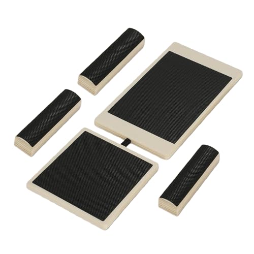 Balance Board for Physical Therapy & Seniors - Adjustable Wobble Board for Ankle Rehabilitation, Flexibility, Fall Prevention and Improved Stability - Elderly Home Exercise Equipment