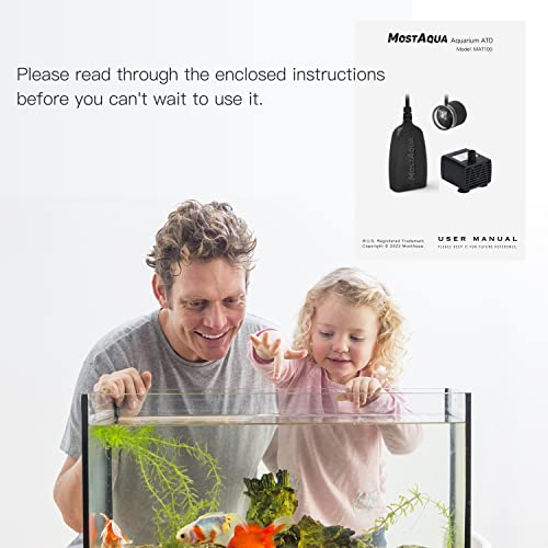 Aquarium ATO, Auto Top Off for Freshwater Saltwater Aquarium, Fish Tank Automatic Top Off System (ATO 100) - style: ATO 100