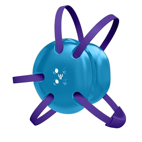 Great Call Athletics | Wrestling Classic Headgear | Earguard Adult Grappling Head Gear | Adjustable Ear Guards Purple Straps - style: Powder Blue w/ Purple Straps