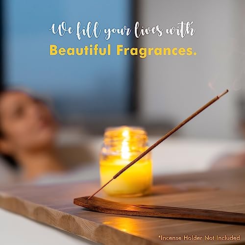 KarmaPledge Fougere Incense Sticks, Burn Time 45-60 Min, 40 Sticks - color: Fougere, size: 40 Hand Dipped Sticks