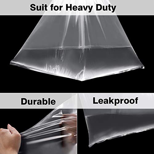 5 Gallon Bucket Liner Bags for Marinating and Brining, Food Grade, BPA Free, Extra Heavy Duty Leak Proof, Great for Food Storage, Ice Bucket, 4Mil, Pack of 12