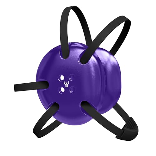 Great Call Athletics Classic Wrestling Headgear, Black Straps - style: Purple w/ Black Straps