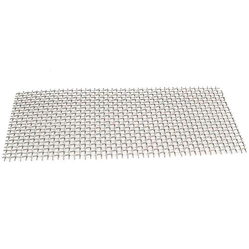 LQ Industrial 10PCS 10x5cm Stainless Steel Wire Mesh Pad Aquarium Fish Tank Plants Moss Net