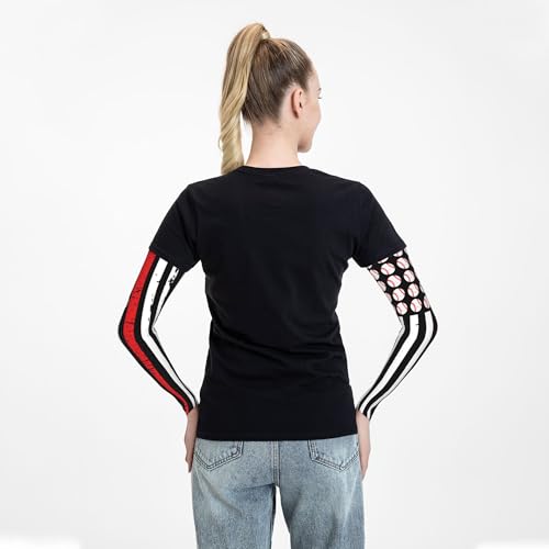 Arm Sleeves Outdoor Garden Sports Cooling Sun Sleeve for Women Men Farm - color: Baseball Flag