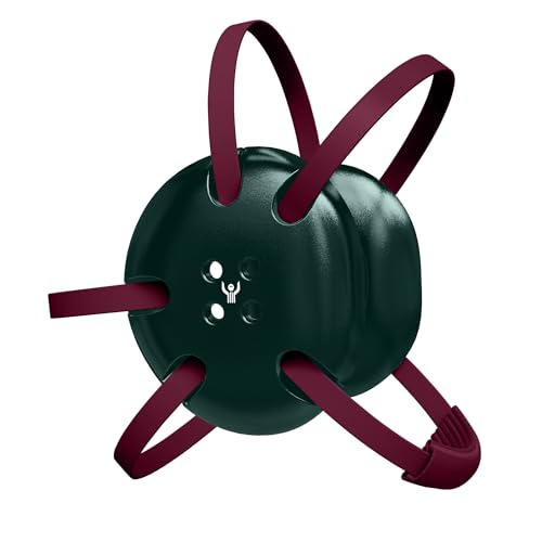 Great Call Athletics | Wrestling Classic Headgear | Earguard Adult Grappling Head Gear | Adjustable Ear Guards Maroon Straps - style: Dark Green w/ Maroon Straps