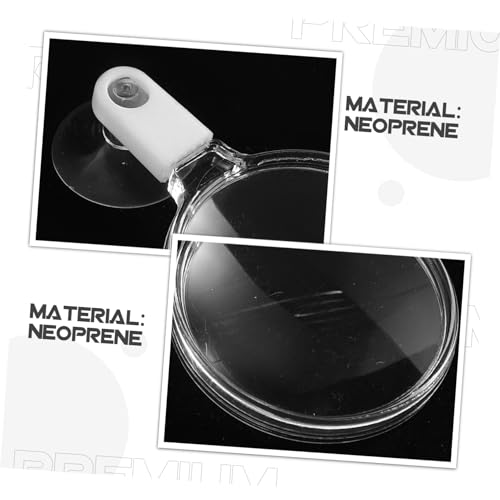 VICASKY Betta Fish Aquarium Magnifier Cup Plant Viewer for Landscapes and Small Animals Easy Installation for Detailed Observation
