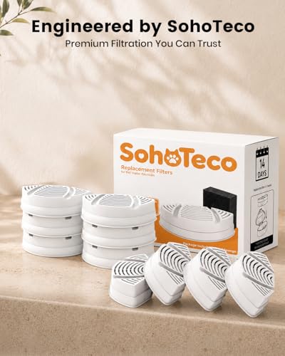 Official Replacement Filters for Pet Water Fountain
