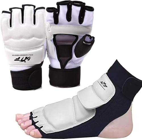 Taekwondo Sparring Gear, Taekwondo Shoes & Sparring Gloves. - size: X-Large