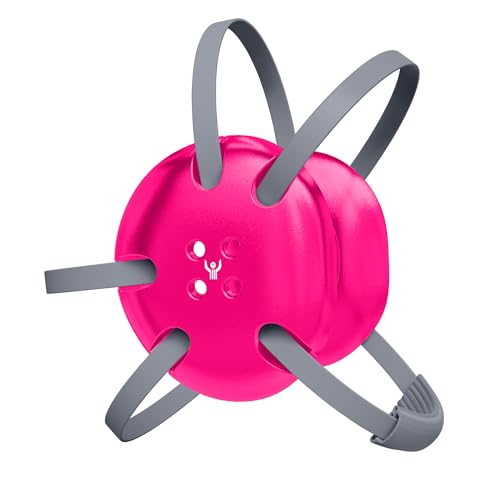 Great Call Athletics | Wrestling Classic Headgear | Earguard Adult Grappling Head Gear | Adjustable Ear Guards Silver Straps - style: Pink w/ Silver Straps