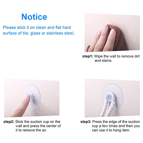 12 Pieces 0.8 inch Mini Clear Suction Cups for Glass, Without Hooks Without Holes, Plastic Sucker Pads for Festival Decoration Home Organization Window Car - size: 0.8"+no-hooks"