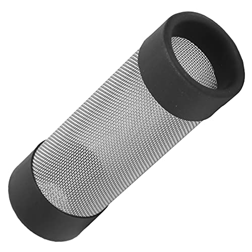 Pongnas Stainless Steel Aquarium Inlet Cover with Fine Protective Mesh for Fish Shrimp Tanks 18mm Inner Diameter Safe for Fry and Shrimp - size: Inner diameter 18mm