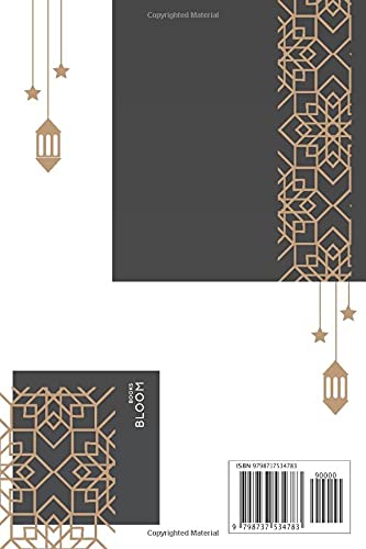 Ramadan Notebook: Muslim Journal - Ramadan Notebook - Islamic Gift for Women or Men - Prayer Journal And Planner - planner and organize days of ... Fasting, Daily Prayers, Iftar and Imsak Time