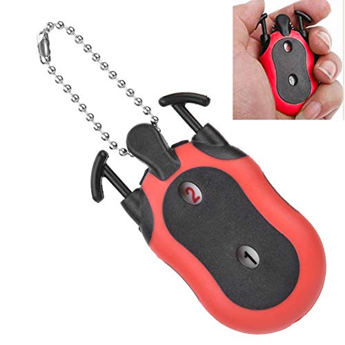 Bnineteenteam Golf Stroke Shot Counter Golf Score Counter Golf Palm Counter Hand Held Clicker for Golf Practice