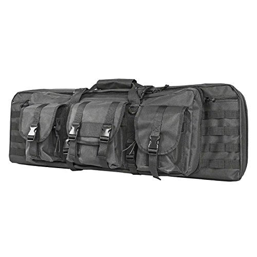 VISM by NcSTAR Double Carbine Case - color: Urban Gray, size: 36-"
