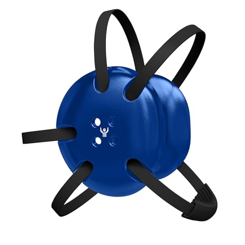 Great Call Athletics Classic Wrestling Headgear, Black Straps - style: Royal Blue w/ Black Straps