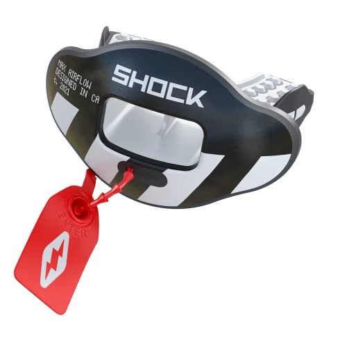 Max Airflow Lip Guard 3D Stripes Black/White OSFA - color: Black/White