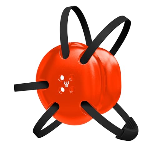 Great Call Athletics Classic Wrestling Headgear, Black Straps - style: Orange w/ Black Straps