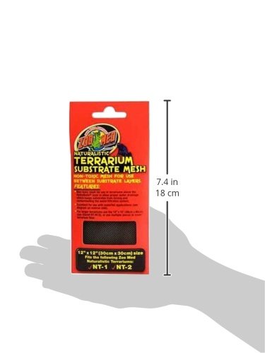 Zoo Med Laboratories SZMNTM12 Terrarium Mesh, 12 By 12-Inch