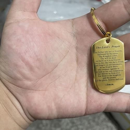 The Lord's Prayer Keychain - Our Father who art in Heaven: Matthew 6:9-13
