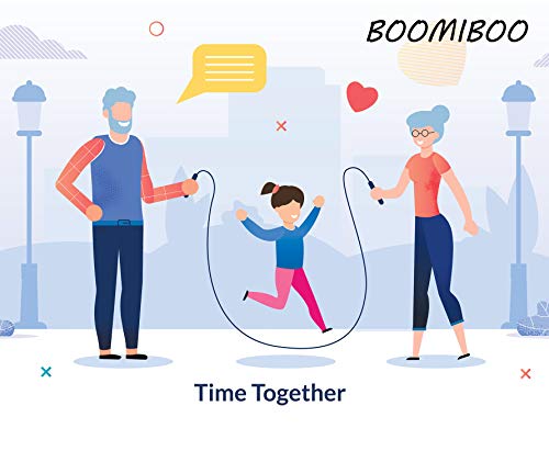 BOOMIBOO Jump Rope, Adjustable Jump Ropes,Skipping Rope Tangle-Free Rapid Speed with Ball Bearings for Women Men Kids,Exercise & Slim Body Jumprope at Home School Gym - color: Black+Green