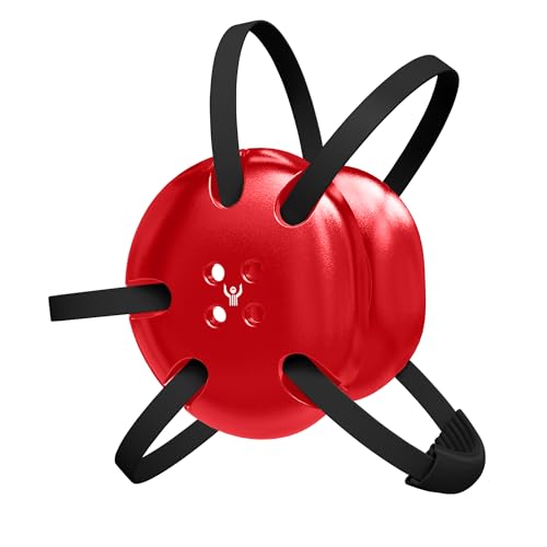Great Call Athletics Classic Wrestling Headgear, Black Straps - style: Varsity Red w/ Black Straps