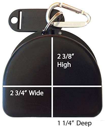 Field Hockey Mouthguard Retainer Case - Winning Team - Black - color: Black