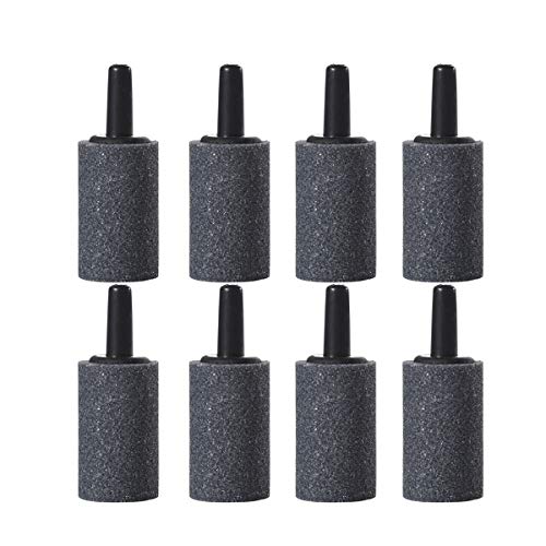 Aquarium 50 Feet Standard 3/16" Black Flexible Airline Tubing | Black Plastic Connectors, For Fish Tank, Terrariums, Hydroponics - size: 50 Feet with connectors