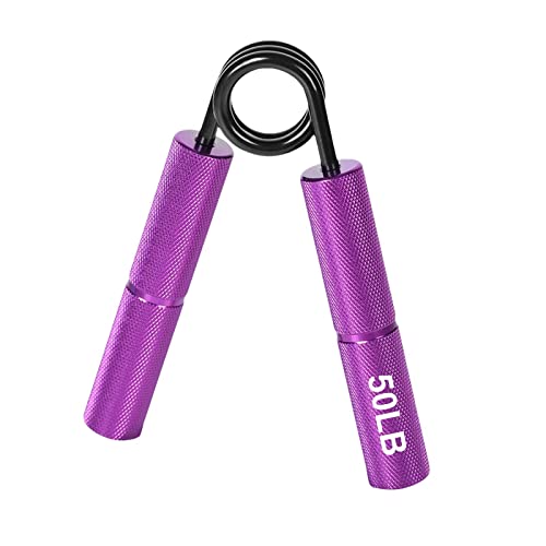 Adjustable Grip Strengthener for Enhanced Hand and Arm Training - Maximize Your Strength - color: Violet 50lb