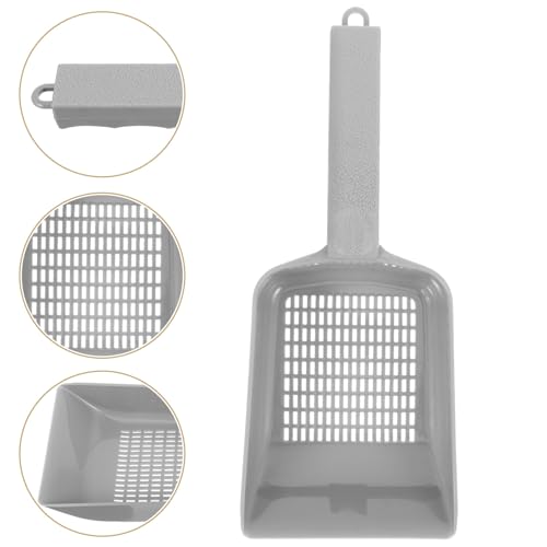 BESTYASH Aquarium Sand Scoop with Drainage Holes, Plastic Fish Tank Gravel Shovel for Substrate Cleaning, Handheld Aquarium Gravel Tool for Fish Tanks and Aquatic Plants
