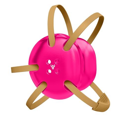 Great Call Athletics | Wrestling Classic Headgear Earguard Adult Grappling Head Gear Adjustable Ear Guards Vegas Gold Straps - style: Pink w/ Vegas Gold Straps
