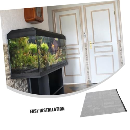 BESTonZON Aquarium Net Covers for Fish Tank Jumping Mesh Screen Lid Plastic Divider for Betta Fish DIY Aquarium Accessories Easy Installation Breathable Design