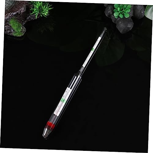 MERRYHAPY 2Pcs Aquarium Glass Floating Hydrometer for Accurate Testing Fish Tank and Aquarium Easy to Use for Sea Water Measurement