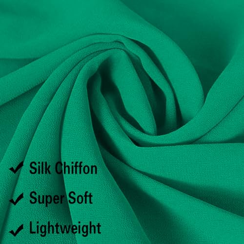 Leimandy Infinity Chapel Veil Hijab Scarf Head Wrap for Muslim V96 - color: Dark Green