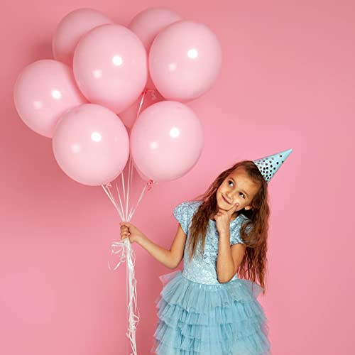 RUBFAC Pink Balloons Pastel Pink Balloon Arch Kit Different Sizes 129pcs - color: Baby Pink