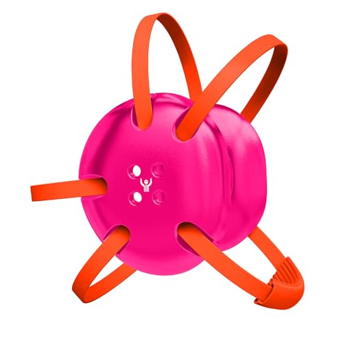 Great Call Athletics | Classic Wrestling Headgear w/Pink Straps Earguard Adult Grappling Head Gear Ear Guards MMA Jiu Jitsu (Orange w/Pink Straps)