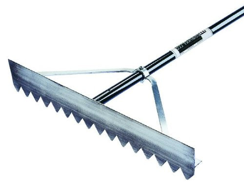 ProTurf Heavy Duty Lute Rake, Ergonomic Turf Rake with Lightweight Aluminium Handle, Landscaping Rake for Outdoors, Lawn, Carpet, Shrub, 82" Handle, 36" Wide Rake Head - style: ProTurf Lute Rake - 82" Handle, 36" Wide