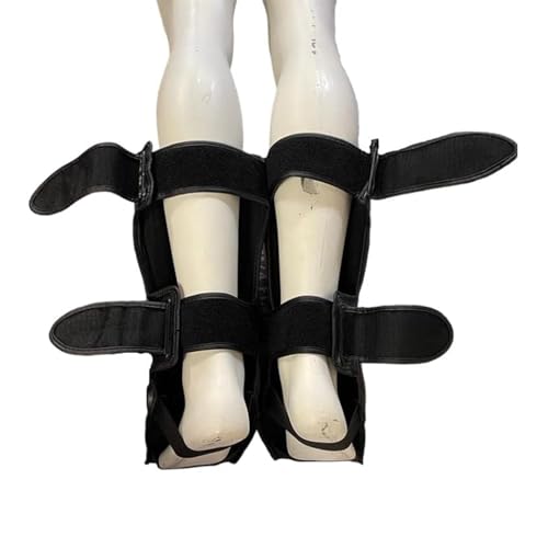Shin Guards with Instep for MMA, Muay Thai, and Kickboxing, PU Leather, Leg and Instep Protection - size: Large