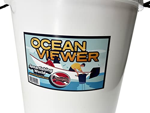Underwater Viewer Bathyscope Bucket Perfect for Boating, Snorkeling and Fishing