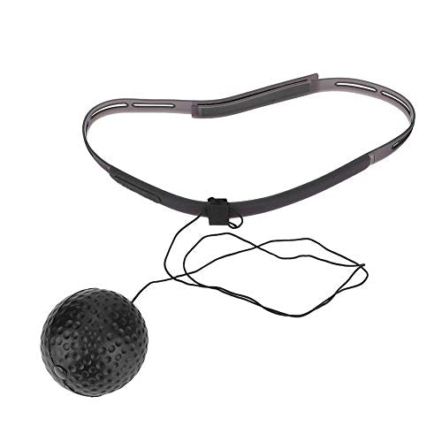 Demeras MMA Speed Training Ball Boxing Reflex Ball with Headband Upgraded Boxing Reflex Ball for Reflex Speed Training