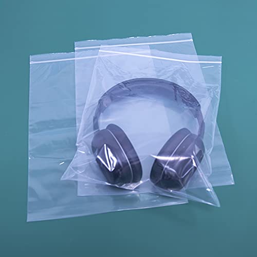 iMailer - 100 Count - 9" x 12" Zip Bags - Clear Reclosable Zip Plastic Poly Bags with Resealable Lock Seal Zipper for Art Prints, A4, Letter Sized Documents, Clothing (Pack of 2) - size: 9" x 12" (Pack of 2)