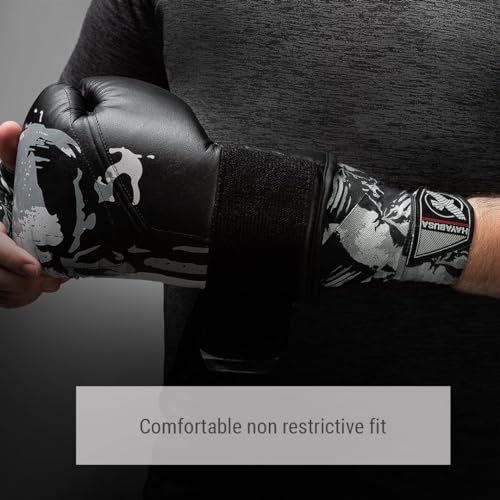 Hayabusa Marvel Hero Elite Mexican Style Boxing Hand Wraps for Men & Women - color: The Punisher