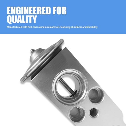 Car A/C Expansion Valve, Metallic Anti-Wear Steam Engine Air Conditioning Valve, A/C System Repair Accessories,80213-TF0-G01、80211-TP5-H11、80221TZ3A41 for Lexus、Jaguar Land Rover、Honda、Toyota、Suzuki