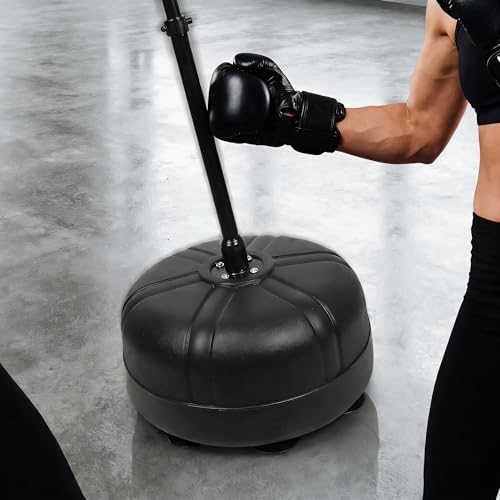 Boxing Bar Punching Bag, Spinning Reflex Bar Adjustable Height 48 to 78 Inches, Suitable for Boxing, MMA, Muay Thai