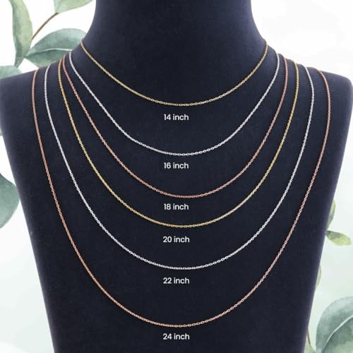 Arabic Name Necklace, Personalized, 925 Sterling Silver, Gold, Silver, Rose Gold, Custom Engraved Pendant, 12-24 Inches