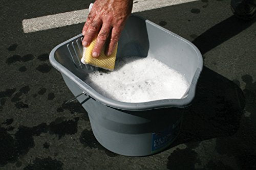 Carrand 94102 Car Wash Bucket (3 Gallon Capacity), Gray
