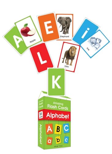 Amazing Flash Cards Alphabet: Early Development OF Preschool Toddler (54 Cards)