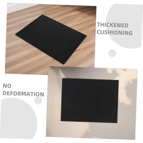 LIOOBO Fish Tank Leveling Mat 2pcs Thick Sponge Pad Decorative Bottom Tray -Slip for Aquarium