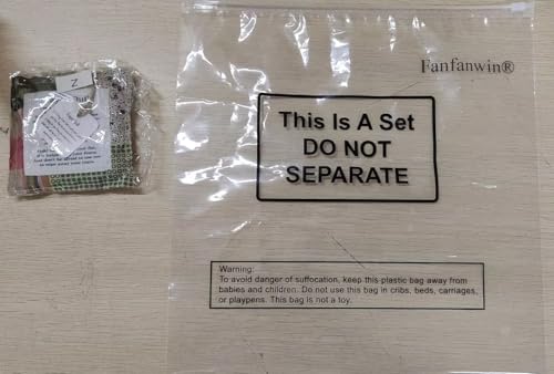 Fanfanwin 1 Pc Mini Prayer Quilt with Cross Inside, Pocket Scripture